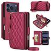 Pixel 10 Pro XL Luxury Crossbody Quilted Wallet Case for Pixel 10A