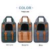 Large Capacity Portable Pet Backpack - Breathable, Foldable Double-Shoulder Bag for Cats and Dogs