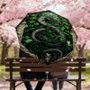1PC Warner Serpent Vines Umbrella-8-Rib Reinforced, Automatic Open, Lightweight & Durable-A37