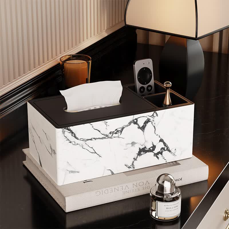 Handun Light Luxury Multi-functional Desktop Tissue Box