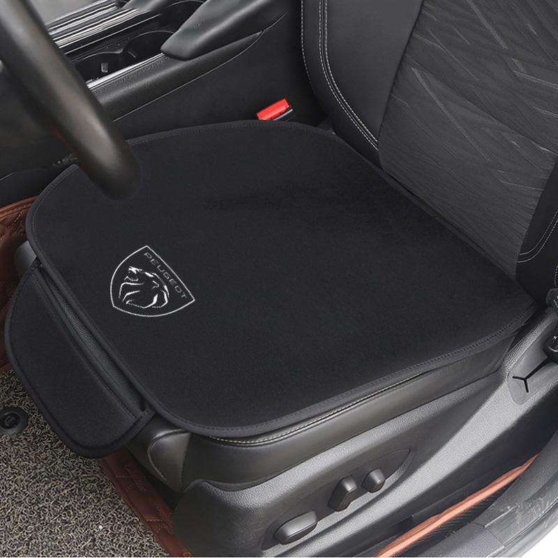 Podložka na autosedačku Protiskluzový potah Ledové hedvábí Samet Plyš Pro Peugeot 206 207 307 3008 2008 308 408 508 301 208 Příslušenství