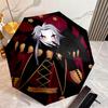 Jester pierrot Automatic Umbrella Suitable Travel Portable Umbrella Outdoor Sun Shading Umbrella Gift Daily Essentials
