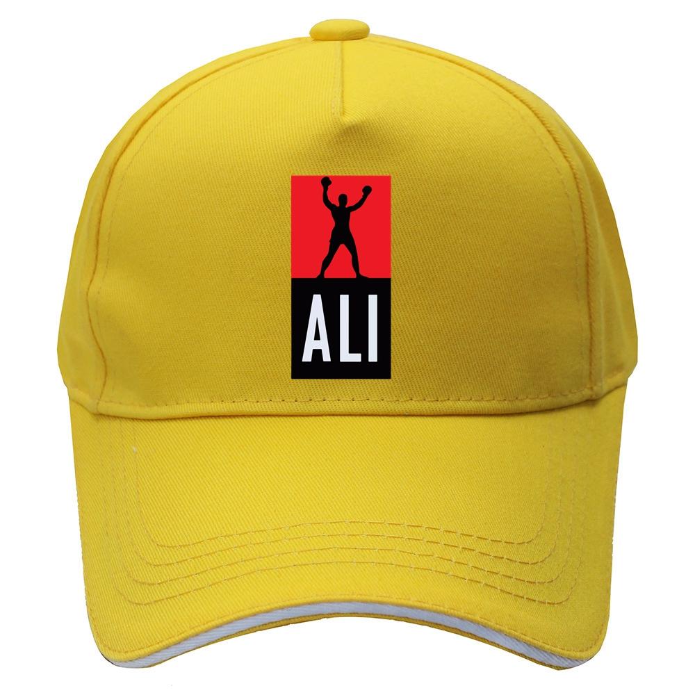 Moto Cap 2023 Muhammad Ali Unisex's Cap Baseball Unisex MUHAMMAD ALI Hoed Unisex Fitness MMA Unisex's Hip Hop Cap Hoeden 55CM-60CM