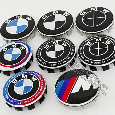 -4 Pcs 68mm 56mm Wheel Center Cap for BMW E90 E87 F30 F20 F10 E60 F01 F02 G20 G30 G38 G14 F22 X1 X3 X4 X5 X6 M1 M2 M3 M4 M5 M6 M