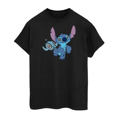 Lilo & Stitch Mens Hypnotized Cotton T-Shirt