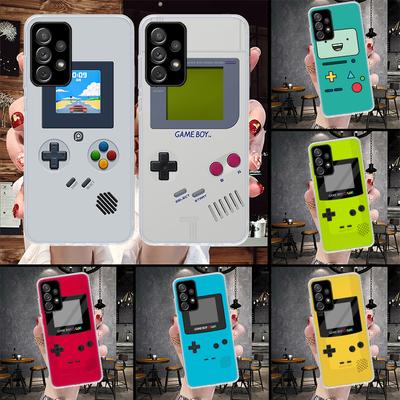 Gameboy Boy Game Phone Case For Samsung Galaxy A51 A52 A71 A72 A42 A32 A22 A02S A12 5G A21S A31 A41 M12 M21 M31S Shell Capa