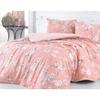 Bed Linen Set - 1 Duvet Cover 220 X 240 Cm + 2 Pillowcases 60 X 60 Cm - 100% Reinforced Cotton - Powder