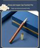 Chinese Style Leather Business Notebook with Color Pages - Custom National Tide Diary