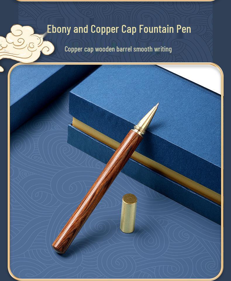 Chinese Style Leather Business Notebook with Color Pages - Custom National Tide Diary