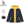HAZZYS Kids Polar Fleece Hooded Color-Block Jacket