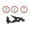 Coffee Brewing Coffee Machine Seal Kit As Shown 10 Silicone Seals Food Safety Standard High Pressure Resistance