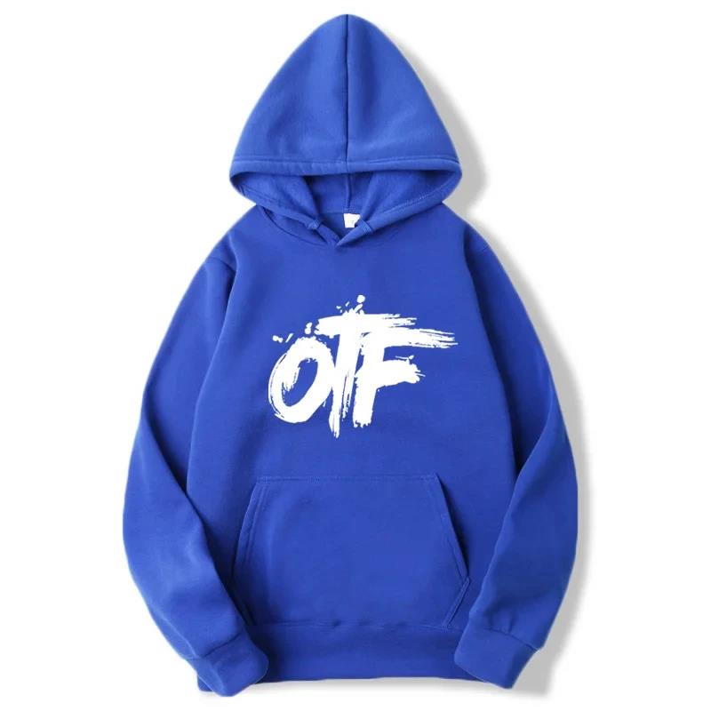 2024 Hoodie, Boys' Practice Wear _ Lil Durk Hoodie _ Otf _ Breathable, Comfortable and Minimalist Y2K Sweatshirt