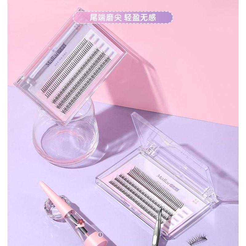 Puremantis - Natural Wispy Individual Cluster False Eyelashes