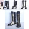 Overwatch Soldier 76 Cosplay Boots Custom Made Comfortable Pu Leather Shoes