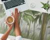 Tropical Forest Keyboard and Accessories Desk Pad 120x60 cm