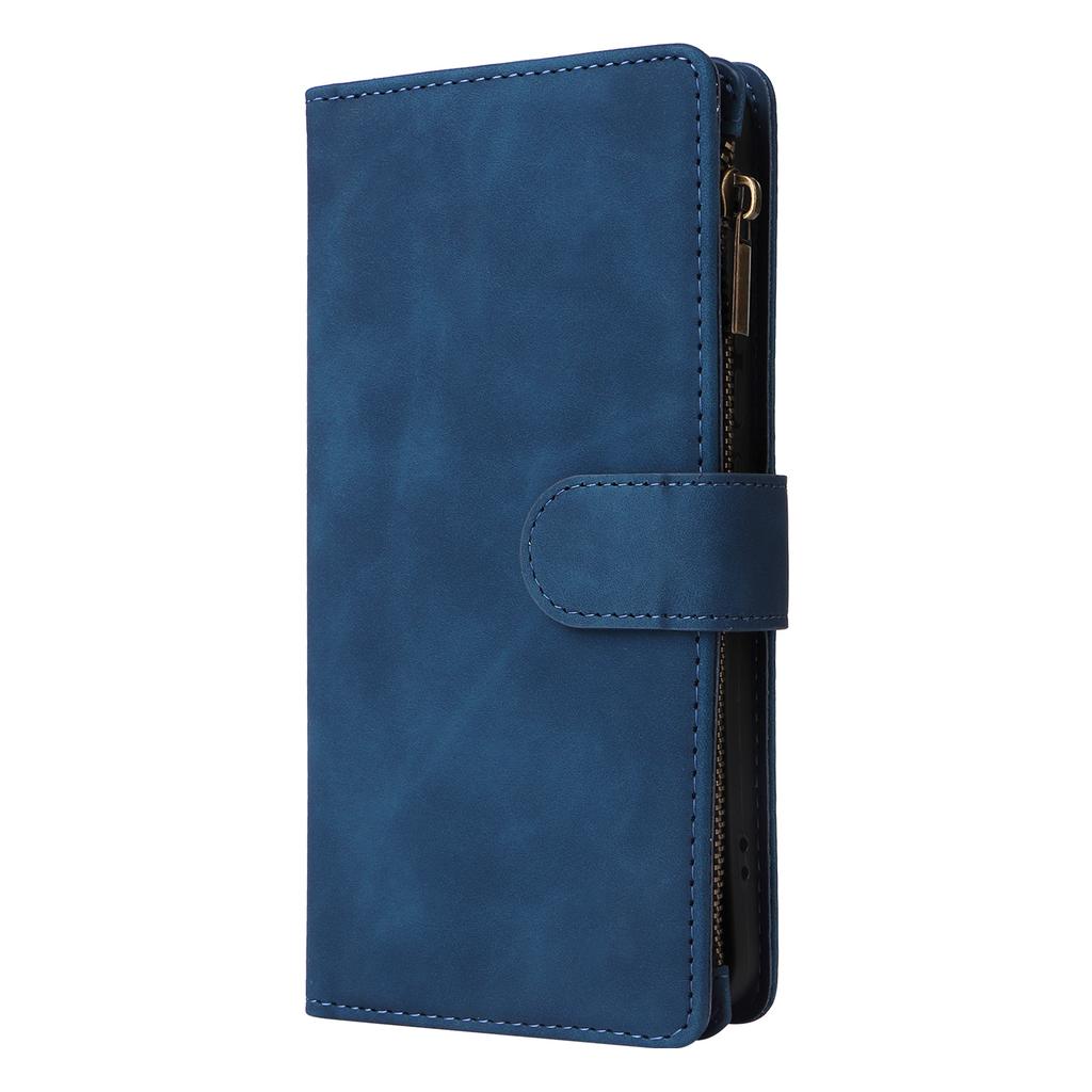 CAESBON Wallet Multi-card Zipper Kickstand Magnetic Flip Leather Case For Redmi 14C 13C 12C 10C 9A Note 12R A3 PRO 14R 5G