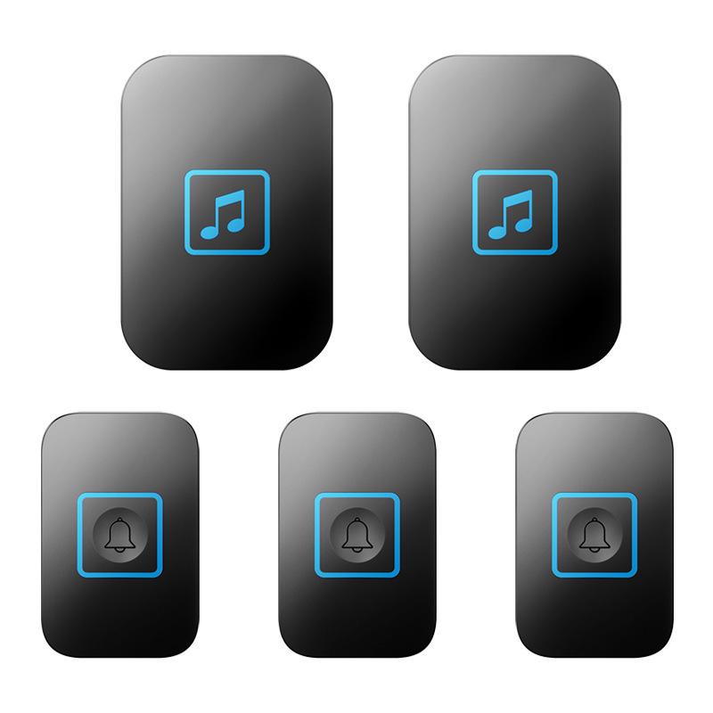 Smart Dual Receiver Wireless Music Doorbell for Home
