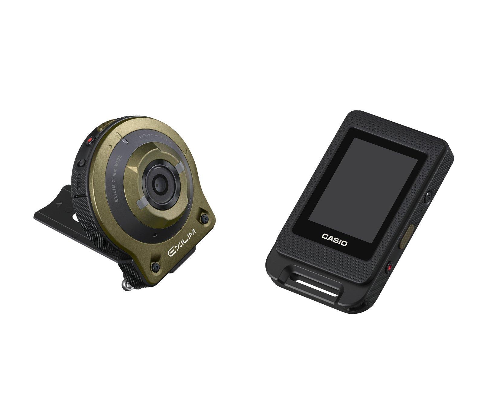 

CASIO Digital Camera EXILIM EXFR10GN Part Separation Freestyle Camera Megapixels Green Camera/Control 14.1 EX-FR10GN зелений