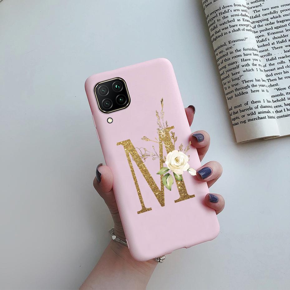 

Cute Letters Case For Samsung Galaxy A12 Case A42 5G A 12 42 SM-A426B Cover Silicone Soft Funda on Samsung A12 Phone Case Bumper Samsung A42 5G