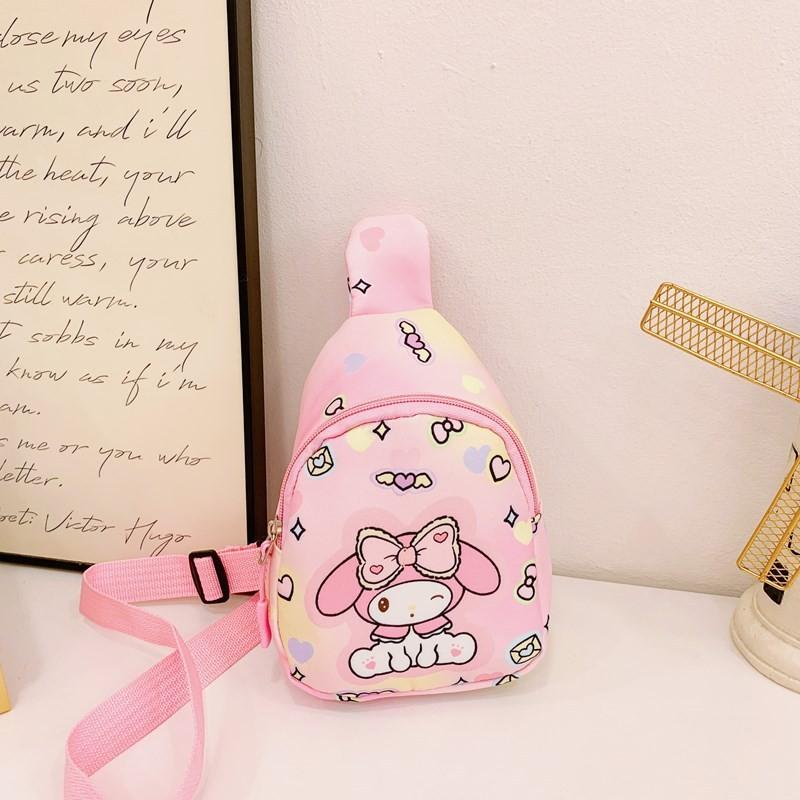 Trendy Japanese Style Cartoon Kindergarten Mini Crossbody Bag For Young Girls
