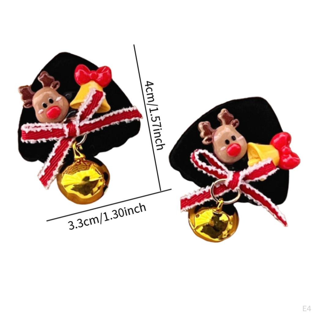 2 Pieces Christmas Hair Clips Adults Hairpins for Fancy Dress Stage Performances