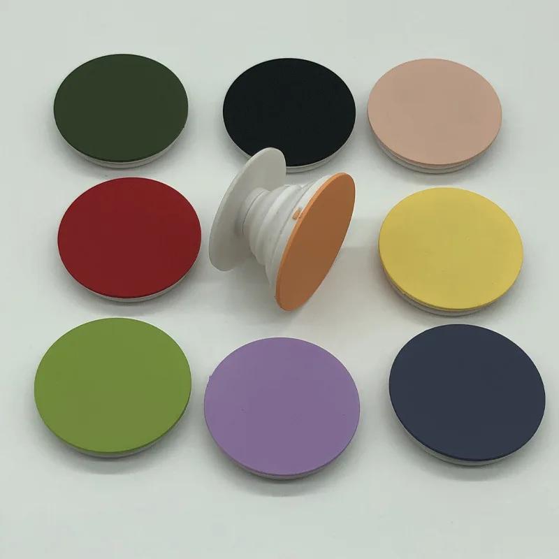 Leichter Rückenaufnäher Ausziehbarer Handyhalter Candy Einfarbig Schlicht Airbag-Halterung Hautfreundlich Lazy Airbag-Halterung