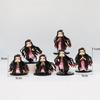 6Styles  Anime Peripheral Qversion  Figurine Kamado Nezuko Cute Style Plaything Figurine Ornament Surprise Present Box