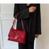 Red Handbag for Women, Wedding Bag for Brides, 2024 New Trendy High-end Daily Fashion Niche Large-capacity Women's Bag