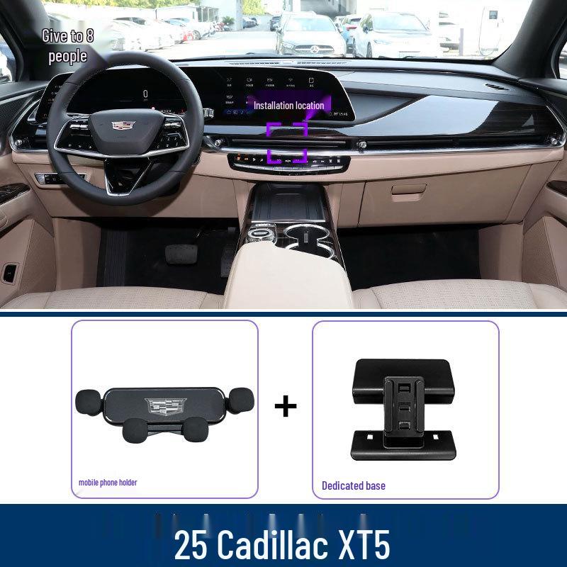 Držák na telefon, držák na navigaci a automobilové příslušenství pro Cadillac XT5