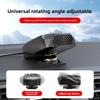 12V Car Windshield Defroster Fast Heating Defogger 2 in 1 Car Heater Fan 2 Speed Modes For Vehicle Winter Defrosting