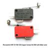 5A250V Kupfer-Berührung KW7 Mikroschalter - 1C/2C25 Dreibein-Hubbegrenzung