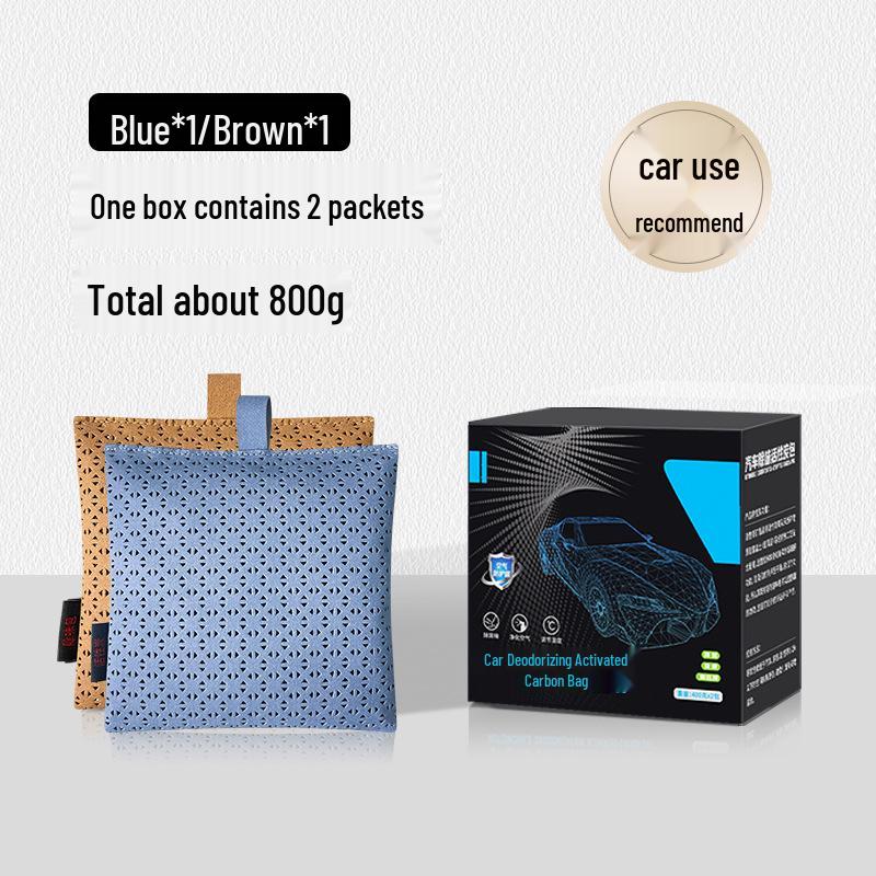 Activated Carbon Deodorizing Bag for Car & Home - Bamboo Charcoal Odor & Formaldehyde Removal