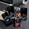 Cover for Motorola Moto G82 G20 G22 G23 G32 G8 G7 G9 Power Plus G41 G30 G71 E22 E13 E20 E32 Phone Case Venom Marvel Spider Man