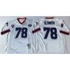 Buffalo Bills NFL Retro Jersey 12 34 Mens Football Uniform Costume Fan Apparel Cotton Blend Sportswear
