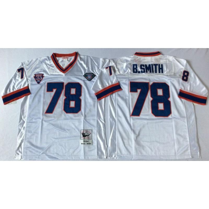 Buffalo Bills NFL Retro Jersey 12 34 Mens Football Uniform Costume Fan Apparel Cotton Blend Sportswear