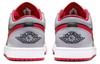 Jordan 1 Nízká Černá Světle Šedá Gym Red 553558-060