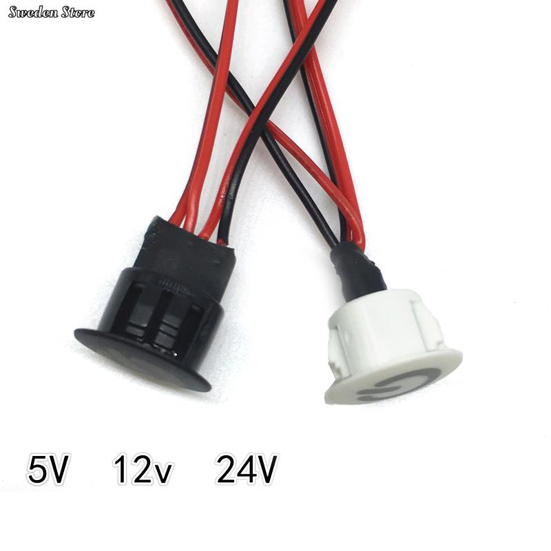 Dimmable Touch Sensor Button Smart Home Switch Controller 10/13/16mm For DC 5V 12V 24V Closet Corridor LED Strip Light Switch