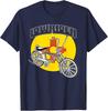 Mens Low Rider Bicycle Chicano New Mexico Flag Lowrider Bike T-Shirt Unisex T-Shirt