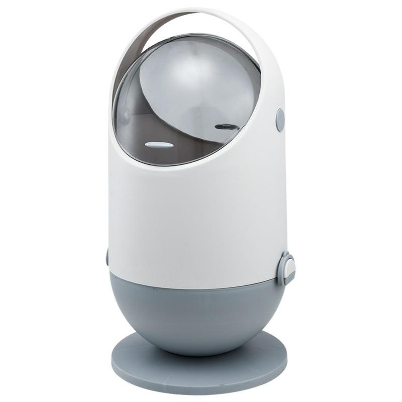 Household Light Luxury Creative Bathroom Kitchen Covered Garbage Bin Living Room Sanitary Paper Towel Toilet Storage Basket