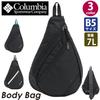 Bremner Slope One Shoulder Bag PU8749 One Size White [Columbia] Black,