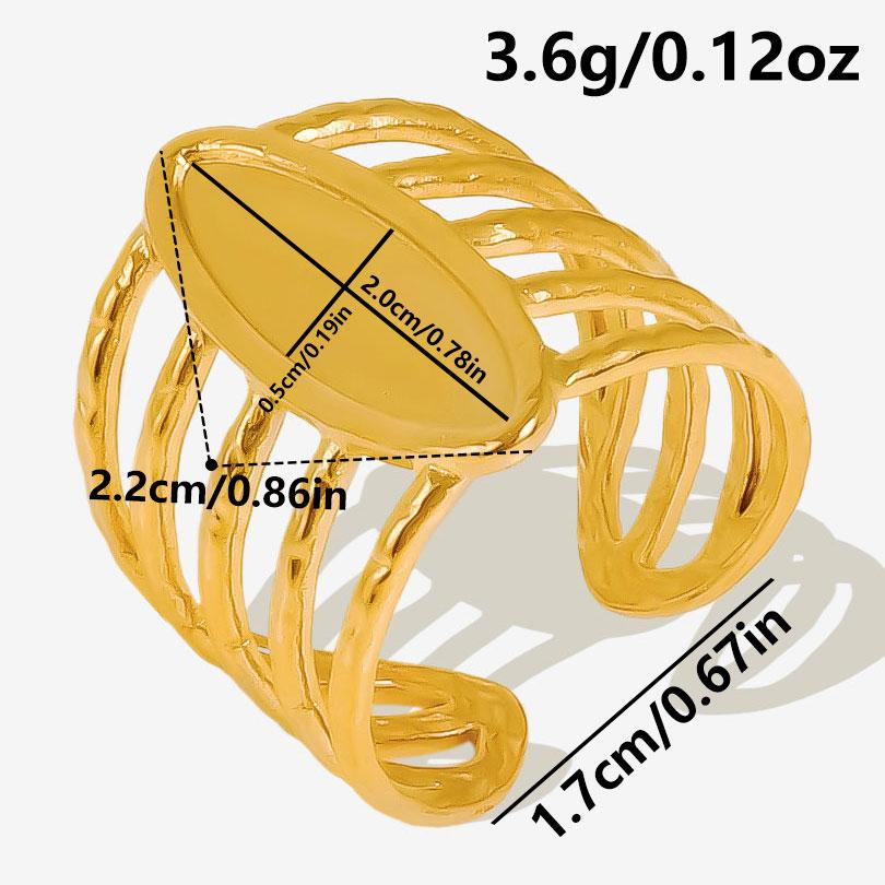 Round Oval Square Heart Blank Settings DIY Rhinestone Drip Oil Silver/Gold Color Stainless Steel Rings For Women Men Accessories
