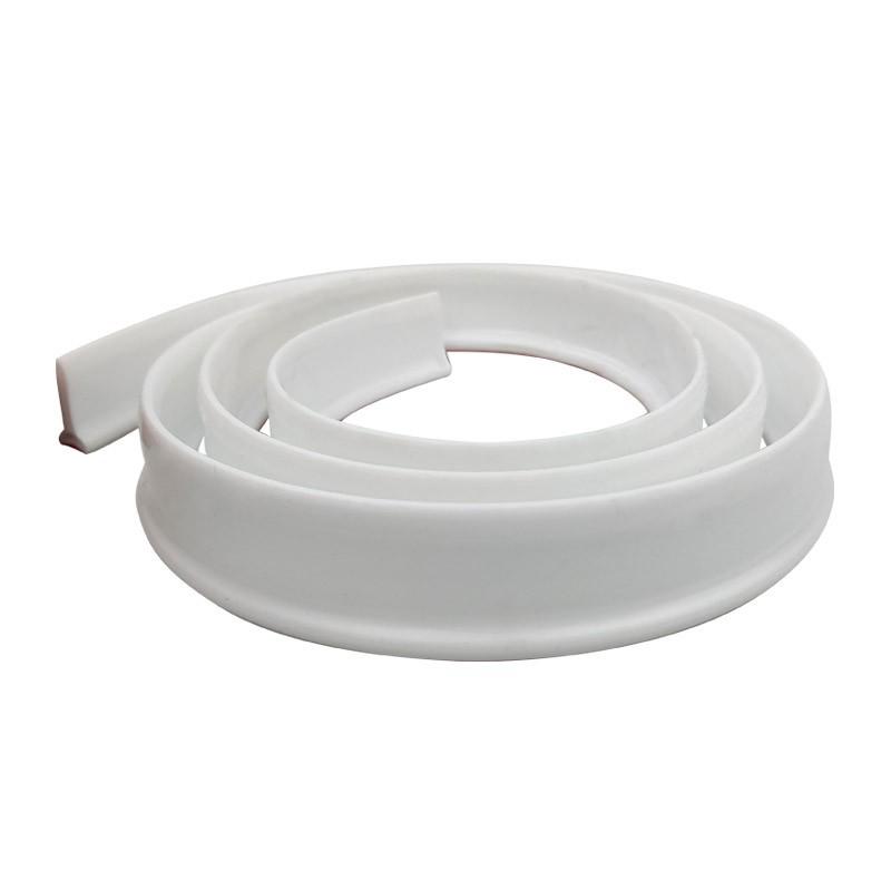 Self-Adhesive Waterproof Shower Room Water Stopper Strip: Bendable, Wet & Dry Separation