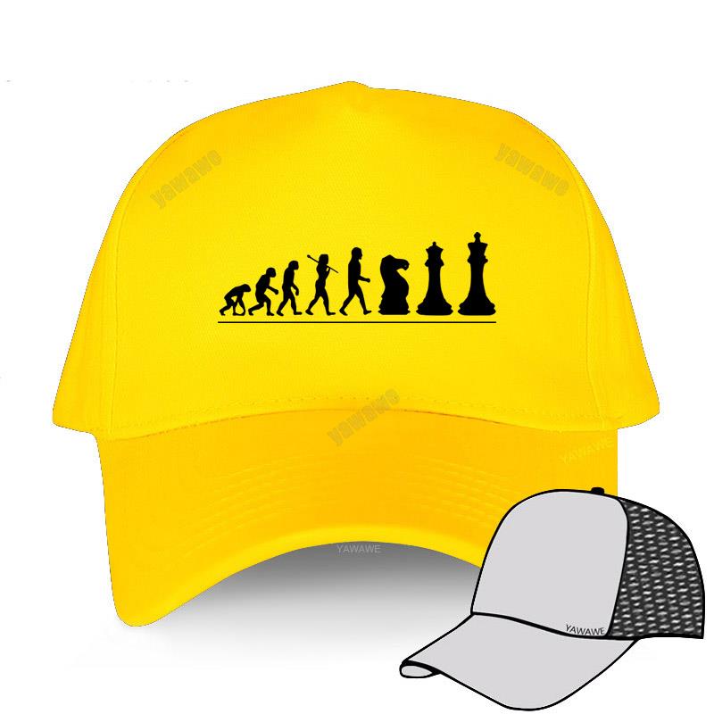 Men Outdoor Snapback Hats Boyfriend Cap Chess Player Evolution Cotton Baseball Caps
