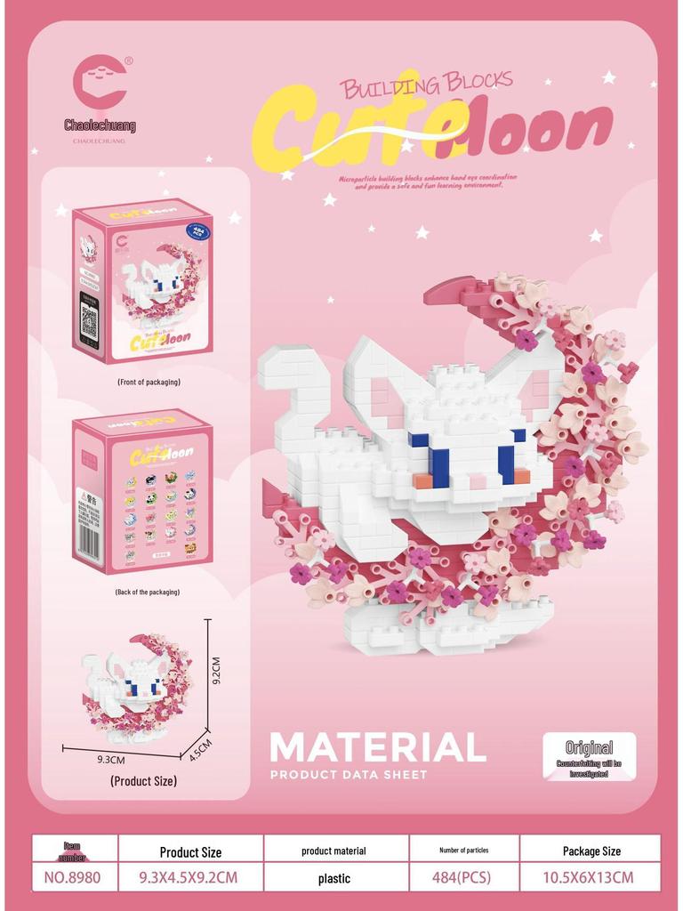 Compatible Lego Micro Cartoon Figurine Building Block - Educational Toy for Kids