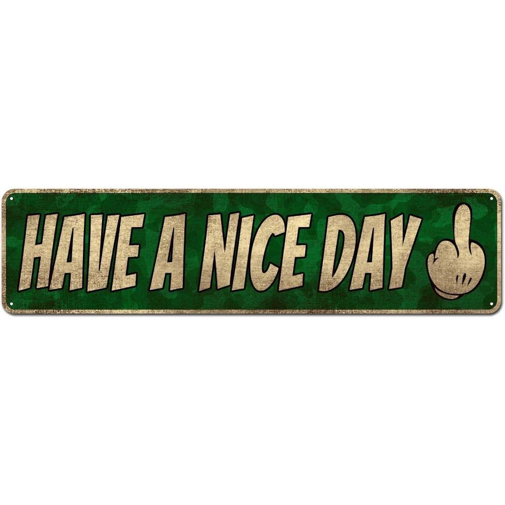 Inspirational Quote Metal Tin Sign Motivational Wall Poster