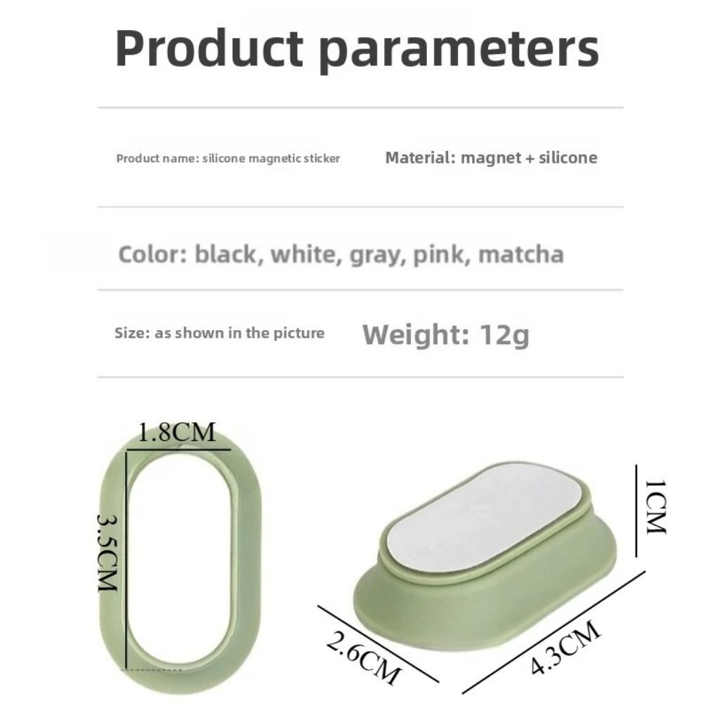 Magnetischer Fernbedienungshalter Starke selbstklebende Wandhalterung für TV-Klimaanlagen-Fernbedienungen Universeller Haushaltsorganisator