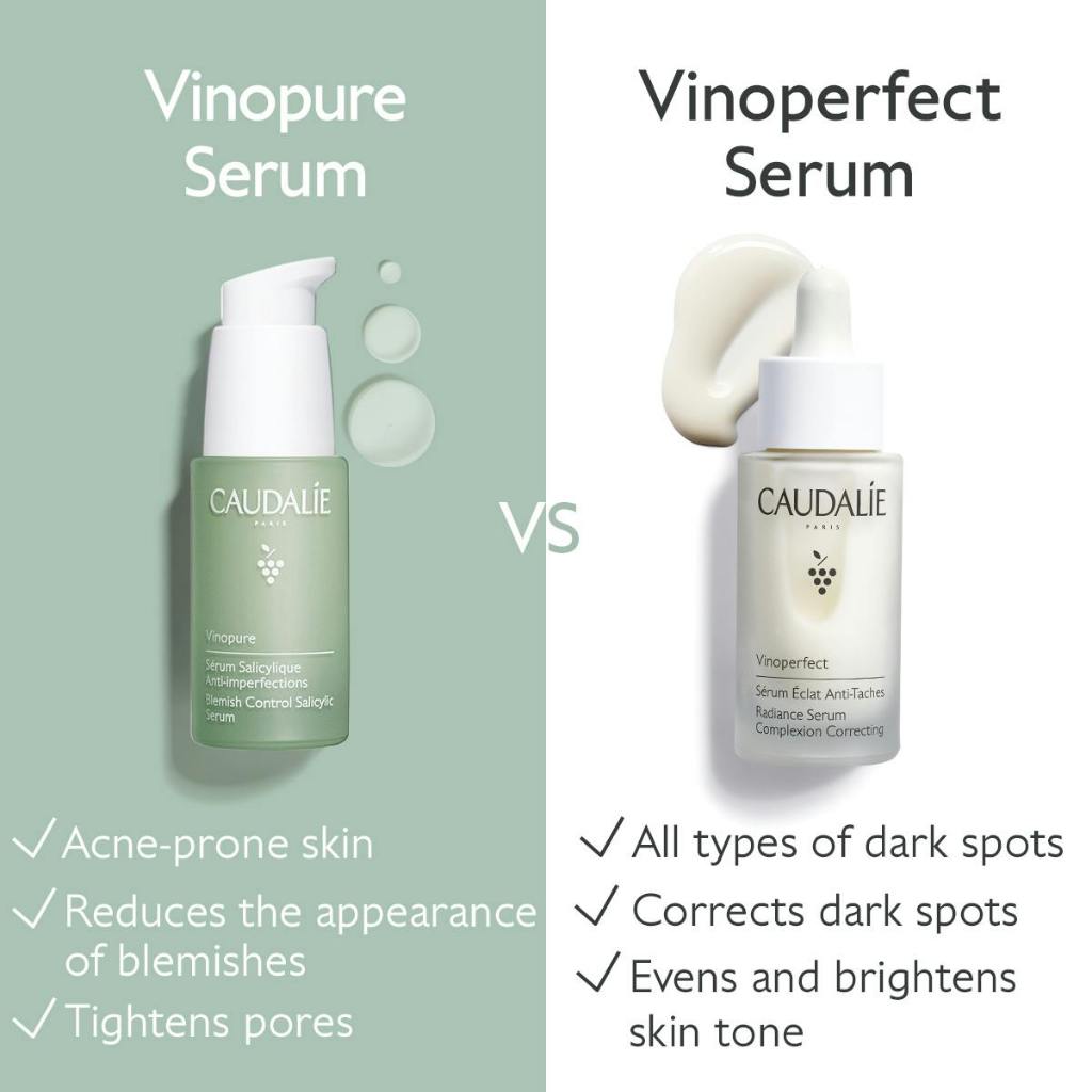 Caudalie Vinopure Blemish Control Salicylic Acid Serum 30ml
