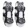 1pair Light weight Ice Cleats Grip Spikes Antiskid Tractions Grip Snow Grip for Mountain Climbing Snow Walking