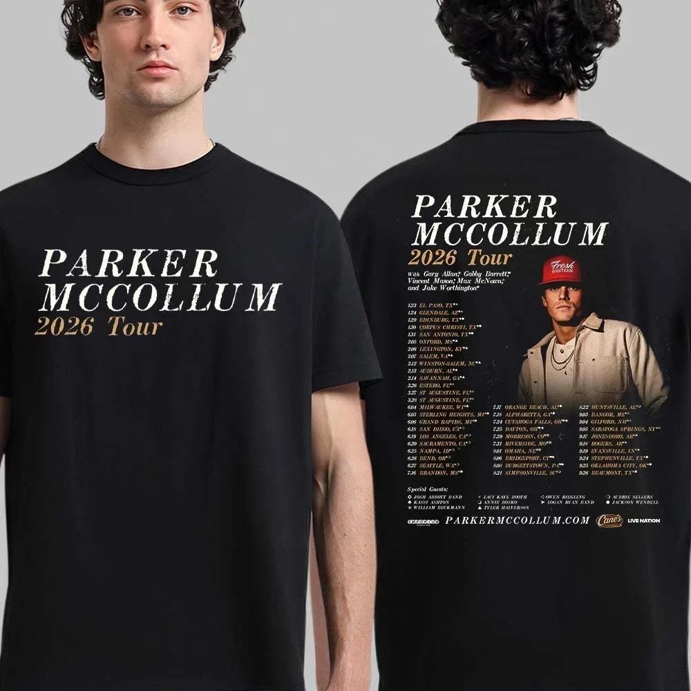 Parker McCollum 2026 Tour North America T-Shirt L