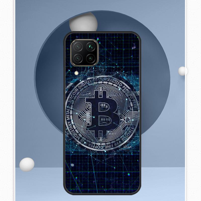 Bitcoins Coin For Huawei Nova 12s 12i 11i 8i Y91 Y60 Y70 Y72 Y90 Y61 9 10 SE P20 P40 Lite P30 P60 Pro Case